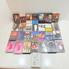 Mixed Lot Of 22 Vintage Cassette Tapes 80's And 90's Robert Plant Neil Young