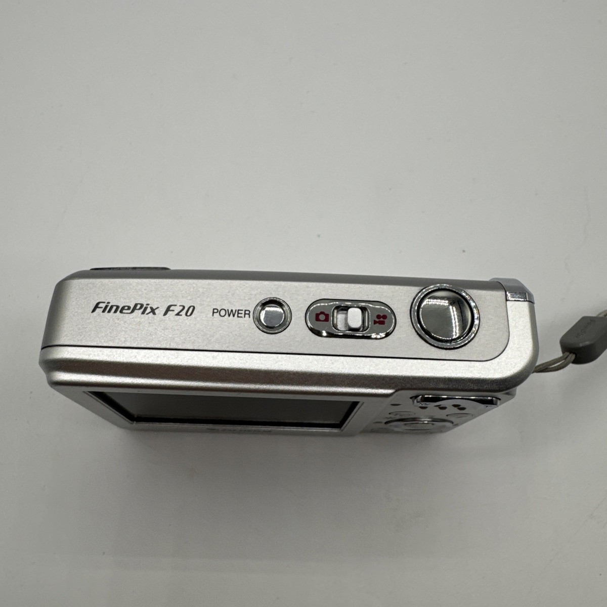 Fujifilm FinePix F20 6.3MP Digital Camera Silver Tested Battery
