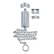 Zoro Select 1Wad4 Spring Loaded Chain Bolts,Zinc