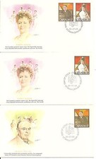 Canada Scott # 860-861-861a Emma Albani, Healey Willan FDC, Fleetwood Cachet. 