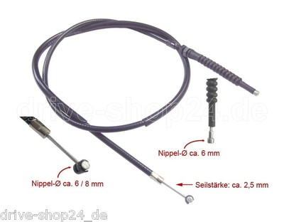 Y] KUPPLUNGSZUG Kupplungsseil für YAMAHA XV 535 Virago H SH DXH N SN DXN 2YL 3BR