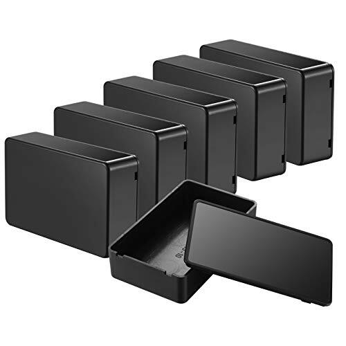 6 Pcs Plastic Project Box, Electronic Junction Box, Enclosure Box for
