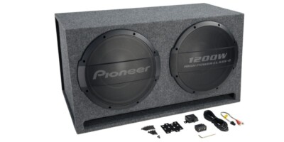 Subwoofer Pioneer TS-A300B - 1500W, Membrana IMPP, Design Bass Reflex Per Bassi Potenti