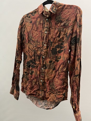 Descendants of Thieves Herren kleines Paisley-Shirt mit Knopfleiste limitierter kostenloser Versand - Bild 6 von 22