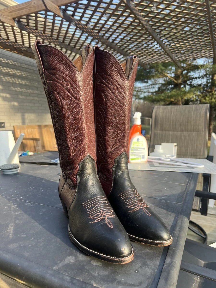 Burgundy dress with 2025 cowboy boots