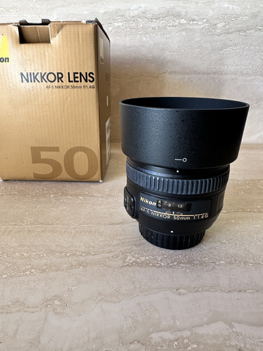 AF-S Nikkor 50mm f/1.4G Prime Lens - Picture 2 of 8