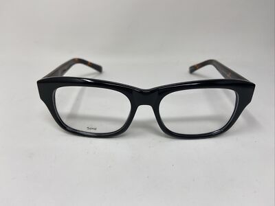 VE SOHO EYEWEAR 114 53/20/145 BLACK DEMI TORTOISE EYEGLASSES. -F97