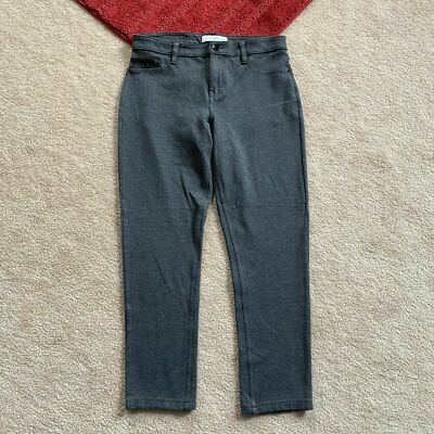Calvin Klein & Co. Pants Womens 10 Knit Cropped Skinny Leg Act W 28.5 x I 25 3/4