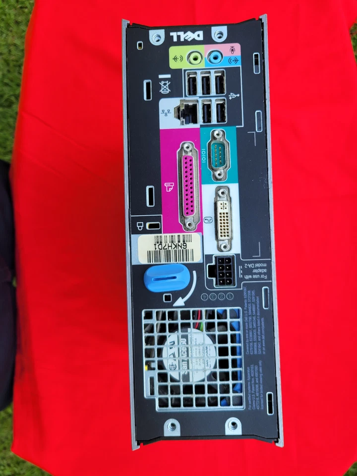 Dell Optiplex 745 USFF, 2GB RAM, 80GB HDD | PC + Monitor + Keyboard + Mouse - Image 4 of 4