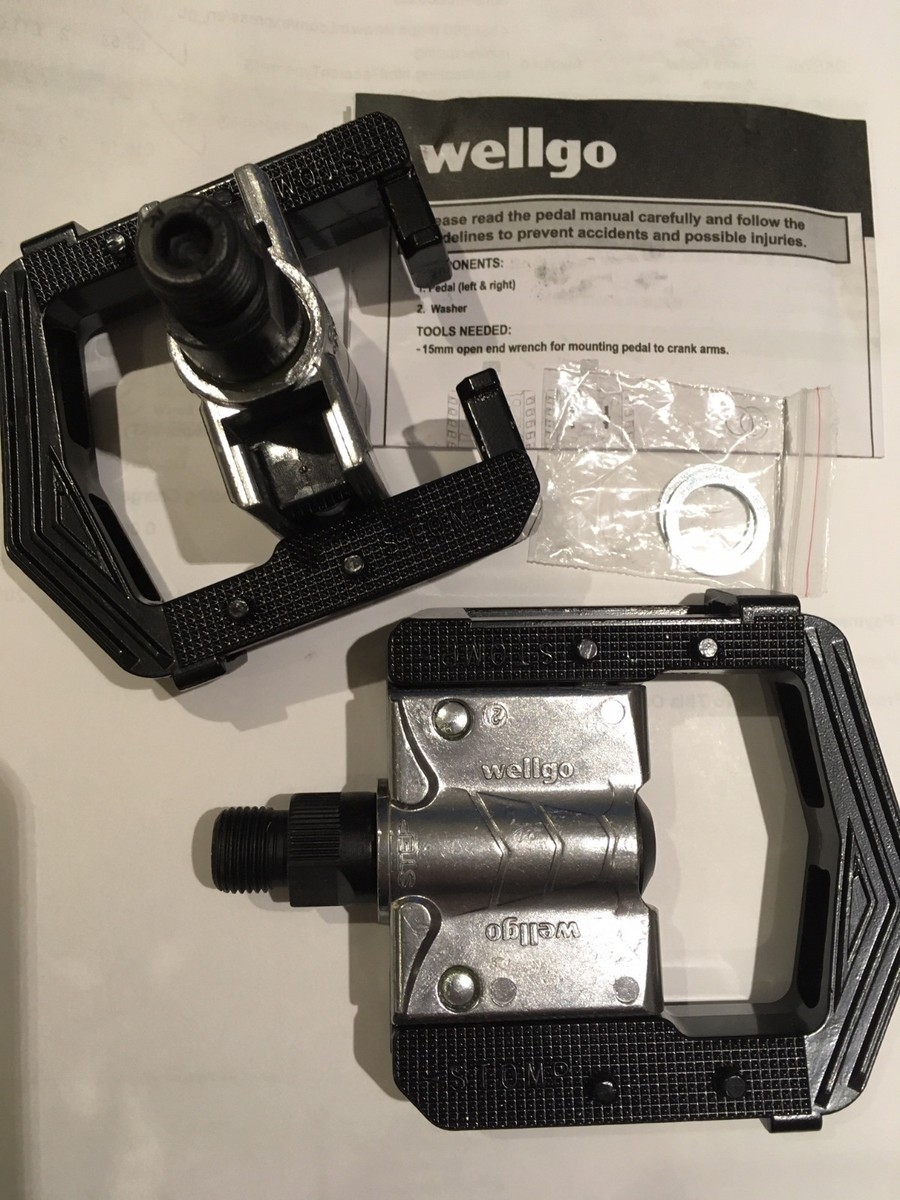 Wellgo Alloy F265 Folding Pedals DU System with Boron Axle (Pair