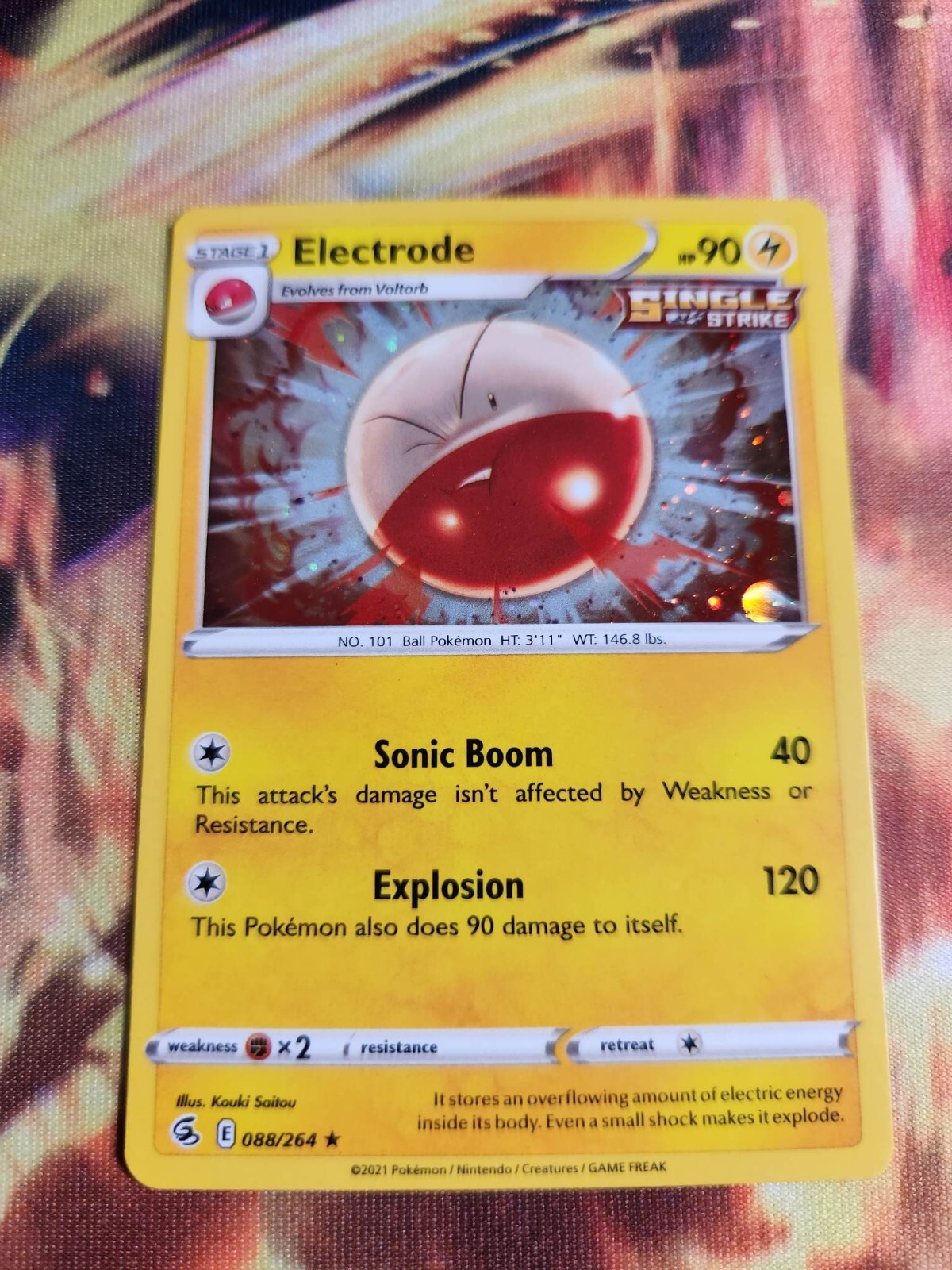 2021 Electrode POKEMON Trading Card #88- PACK FRESH