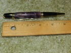 Twist Pen with Gray-Purple -Blue Colors and Silver Highlights, Polished Chrome  — photo 7