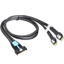 Flexible 8i to 2x SFF 8654 4i Server Connection Cable for Data Centers
