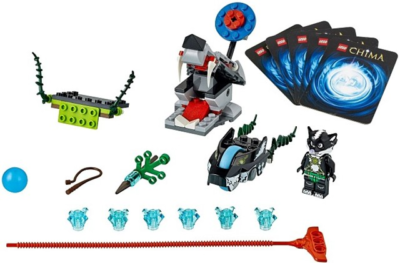 月影　サプライセット Lego Skunk Attack 70107 LEGENDS OF CHIMA Minifigure Building Set
