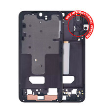 Mid-Frame Housing Compatible For Samsung Galaxy S22 Plus 5G Phantom Black