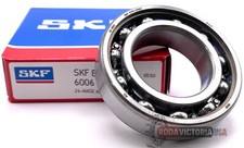 SKF 6006 C3 DEEP GROOVE BALL BEARING, OPEN, NO SEALS 30x55x13mm