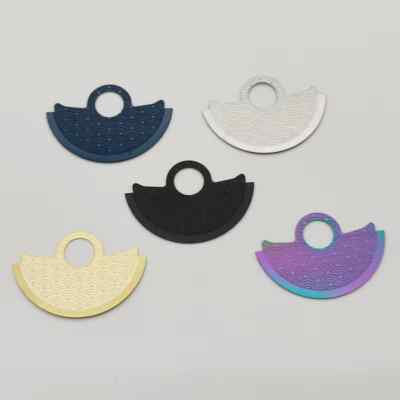 Wave Pattern Automatic Hammer Patch NH35 Movement NH36 Metal Sheet Rotor Patch