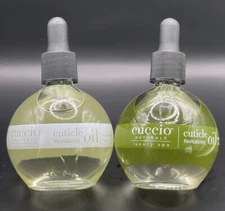 Set Of 2 Cuccio Naturale Revitalizing Cuticle Oil 2.5 Oz Different Scents
