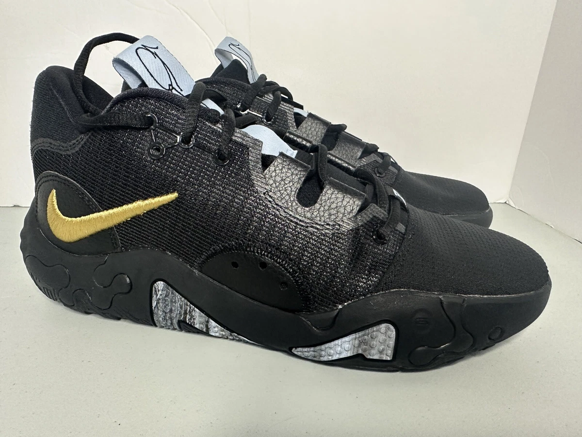 Paul george shoes hotsell black and gold
