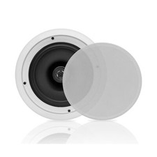 8'' 2-Way Midbass Woofer Speakers - Pair In-Wall/In-Ceiling Woofer Speaker Sy...