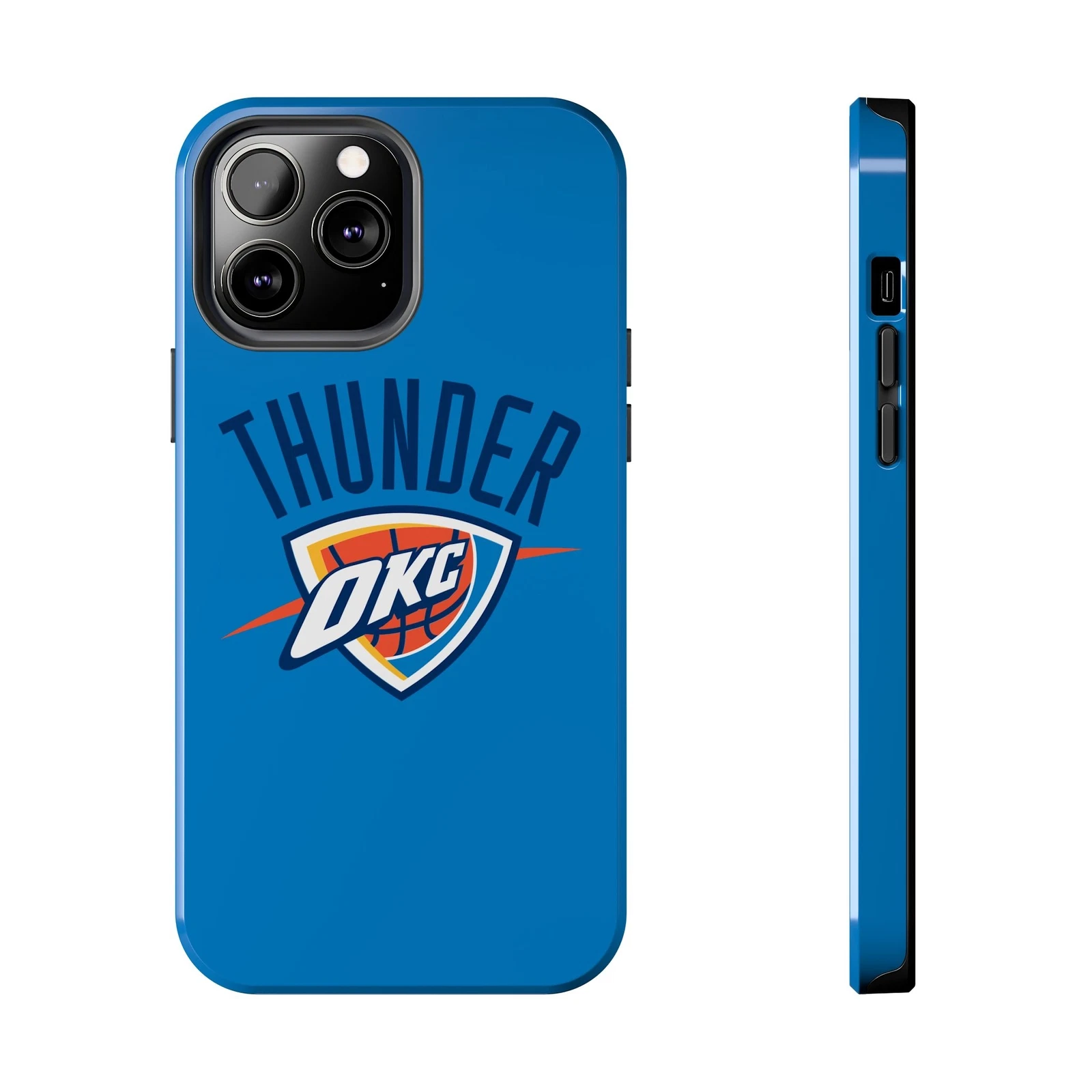 OKC Thunder Tough Phone Case, NBA Finals Playoffs, iPhone Samsung - Basketball