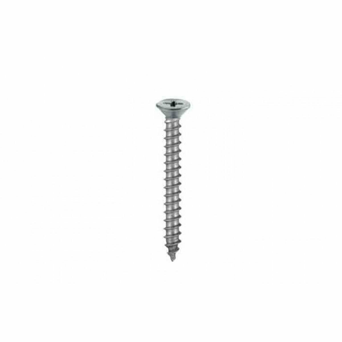 20 VITI AUTOFILETTANTI TESTA PIANA SVASATA INOX 4,2X16MM.