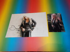 Doro Pesch Warlock sexy signed autograph Autogramm 8x11 inch photo in person Doro Pesch Warlock sexy signed autograph Autogramm 8x11 inch photo in person