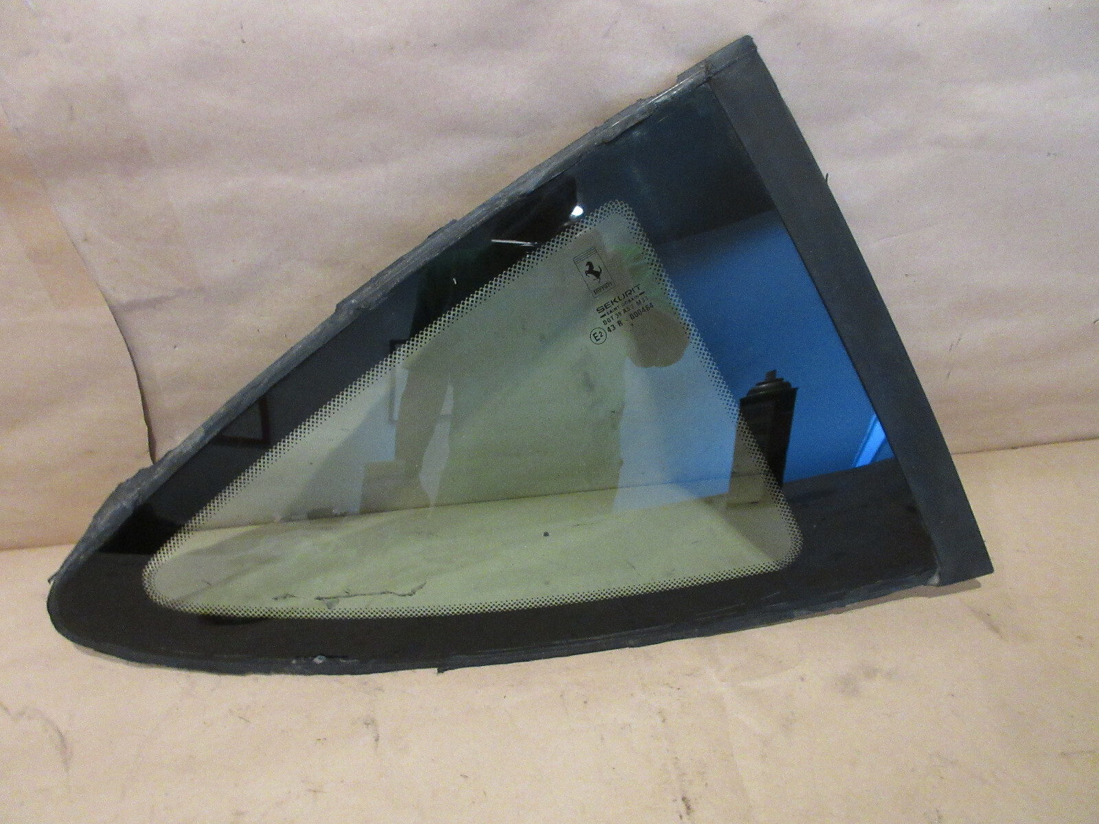 Ferrari 360 430- RH Rear Side Glass P/N 64018900