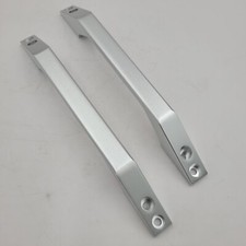 DEFENDER INTERIOR GRAB HANDLE aluminium Silver DA8938 SET by 2 SAP-DEF-101