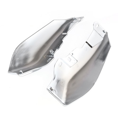 Chrome Mid-Frame Air Deflector Heat Shield Fit for Harley Road King 2009-16 US - Foto 6 di 10