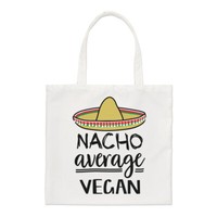 Nacho Durchschnittliche Vegan Regular Tragetasche Worlds Best Lieblings Lustig