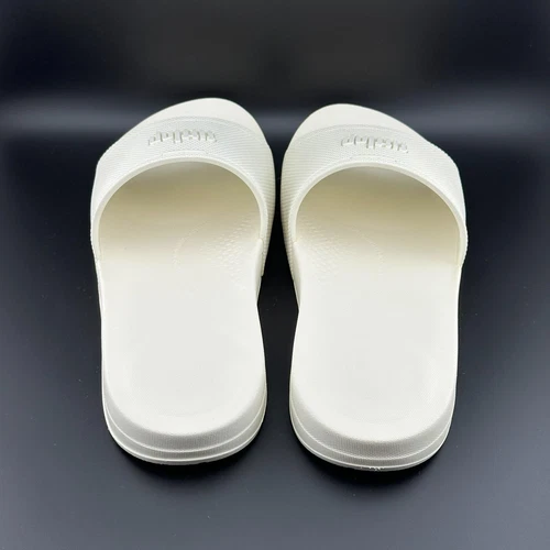 FitFlop Iqushion Women's Rubber Comfort Slides Slippers Size US 9 Off-white NIB - Picture 6 of 7