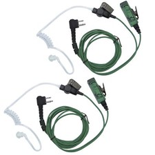 Earpiece Ptt Mic Headset For Motorola Cls1110 Cp100 Cp200 Cls1410 Cls1450 Radio