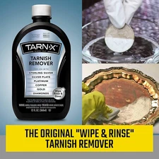 Remover Tarnish Silver Cleaner Jewelry 12 Ounce Bottle/Multi-Purpose/Effective.