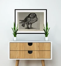 Pablo Picasso, Original Hand-signed Lithograph with COA & Appraisal of $3,500