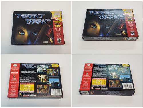Perfect Dark 64 Original N64 Nintendo 64 Box & Manual Only *B *sticker * - Picture 7 of 24