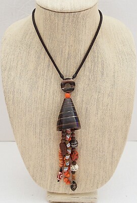 Nature Bijoux Handcrafted Genuine Stones Necklace