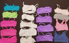 Preowned Girls top mixed lot of 18