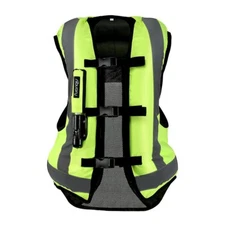 Racing&Sport Jacket Motorcycle Air-bag Safety Vest  Racing Airbag Black/Fluno