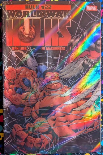 🔑  WORLD WAR HULK #22 Prism Foil Variant NM Only 400 Copies WHATNOT EXCLUSIVE! - Picture 1 of 6