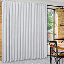 Patio Sliding Door Curtains - Extra Wide Blackout Curtains for Glass Door, Room