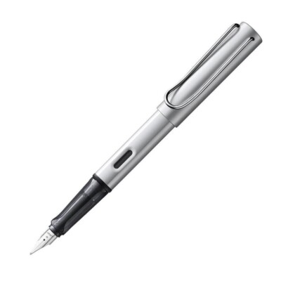 Lamy Al-Star Special Edition Fountain Pen Fine Nib Whitesilver White Silver