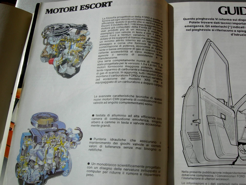 FORD ESCORT- Manuale uso e manut. -1980 - Immagine 3 di 4