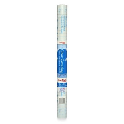 Kittrich KIT09FC9D73-6 Con-Tact Contact Adhesive Roll  Clear Glossy - 6 Roll