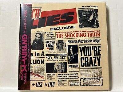 RARE SHM CD JAPAN Mini LP Booklet Guns N' Roses Lies | eBay RARE SHM CD JAPAN Mini LP Booklet Guns N' Roses Lies | eBay