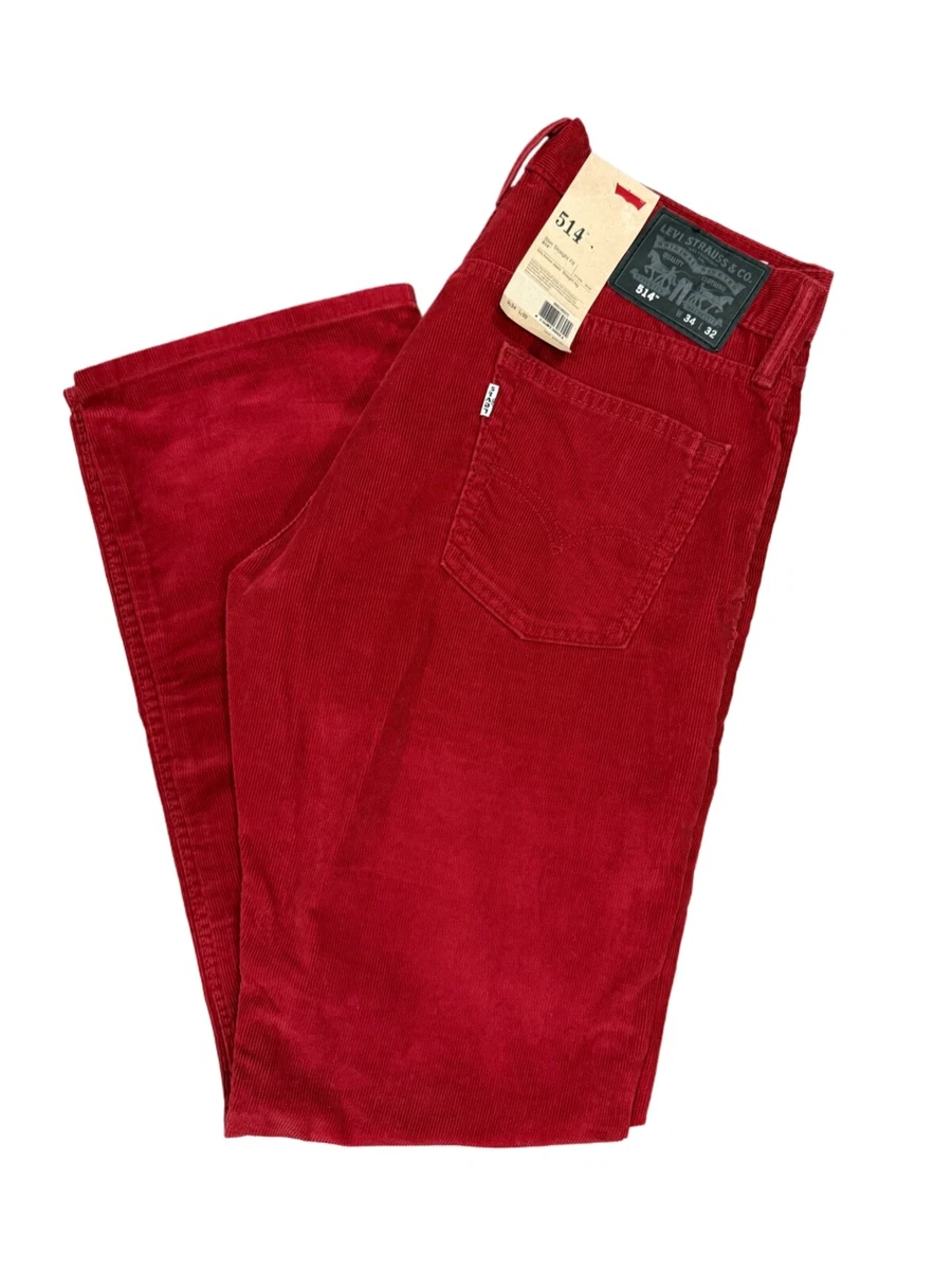 Levi's 514 Red Jeans for Men for sale | eBay