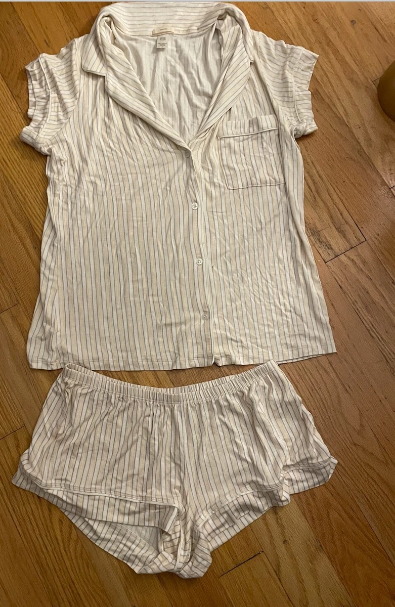 Eberjey Gisele striped Pajamas Pajama Top/Botton shorts