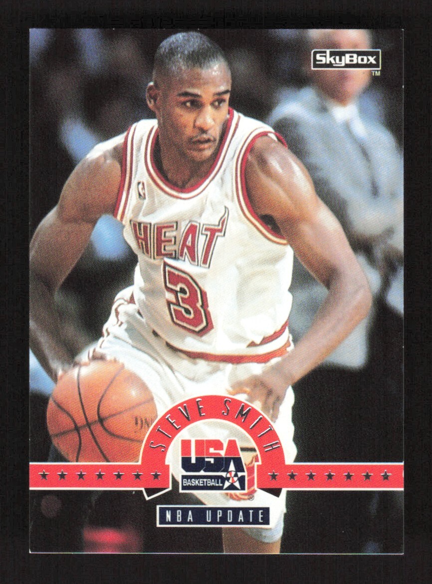 1994-95 SkyBox USA NBA Update Steve Smith #28 Team USA