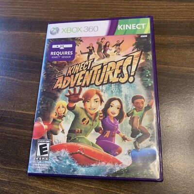 Kinect Adventures Microsoft Xbox 360- Complete In Box