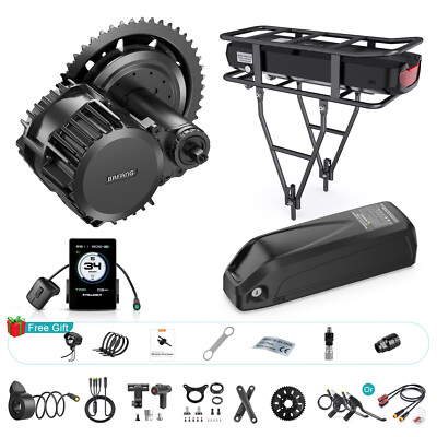 48V1000W Bafang Electric Bike BBS-HD Mid Motor Kit BBS03 Conversion Kit 68＆120mm